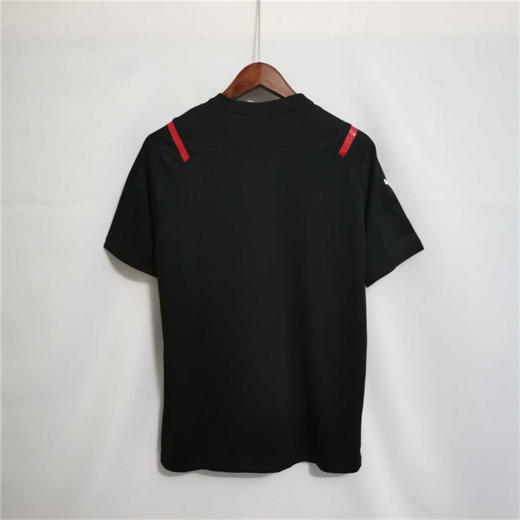 AC Milan 21-22 Away Black Soccer Jersey Football Shirt - Click Image to Close